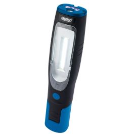 Draper Tools Inspection Lamp with Rechargeable 4W COB LED and UV LED ...