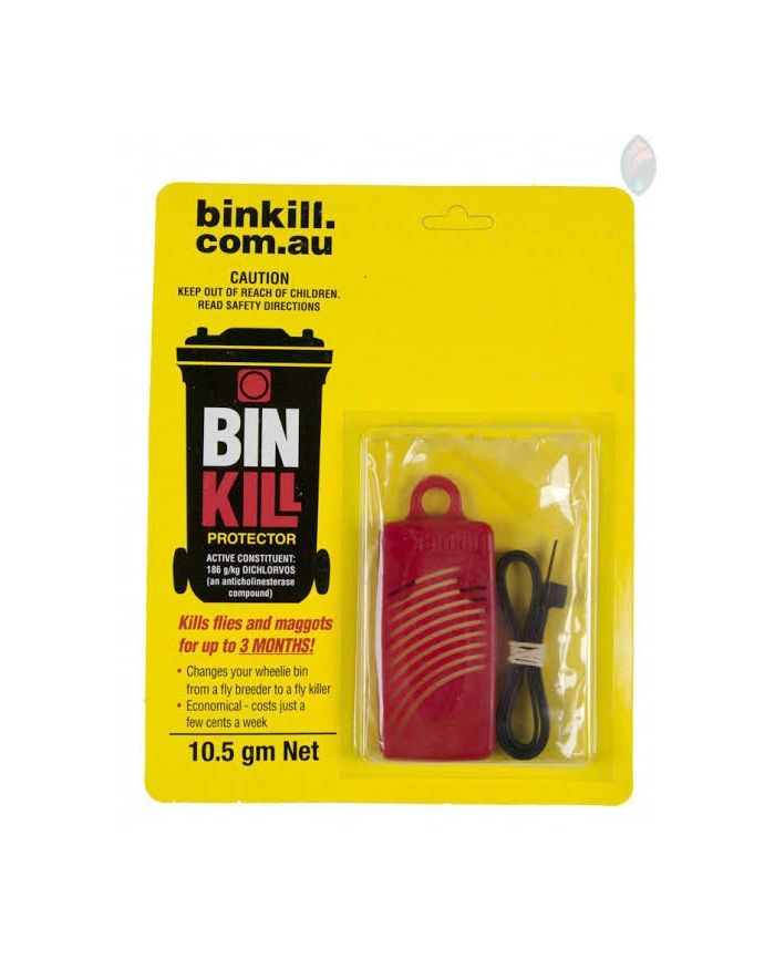 BINKILL Bin Deodoriser Kills Flies and Maggots Garden Insecticide