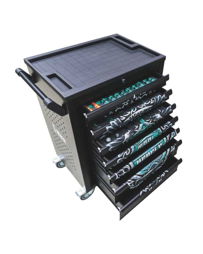 WERA Tool Rebel Workshop Trolley With HDFI Tool Kit