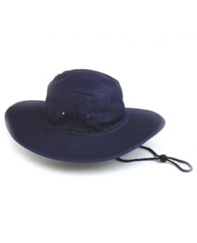 PRO CHOICE Canvas Sun Hat- Blue / Large- CSHB