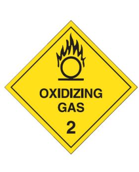 OXIDIZING GAS SIGN H2.4P