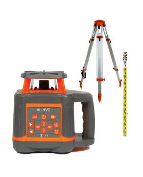 ALINE LASERS Green Beam Vertical/Horizontal Construction Laser Level Kit-With Tripod & Staff AL-HVG_COMBO Series 2