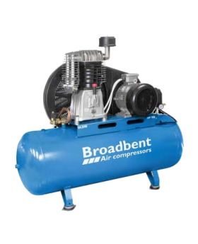 ANEST IWATA Broadbent 7.5hp 270L Belt Drive Air Compressor -3phase NB75CE/270
