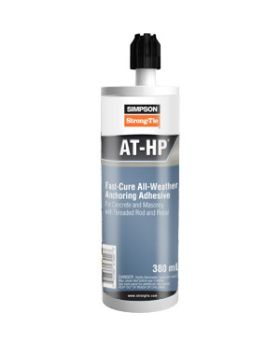 SIMPSON STRONG-TIE  ATHP380 Acrylic Fast Cure Chemical Injection System-380ML ATHP380AU