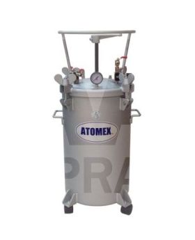 ATOMEX 40 Litre Paint Pressure Pots Tank with Manual Agitator