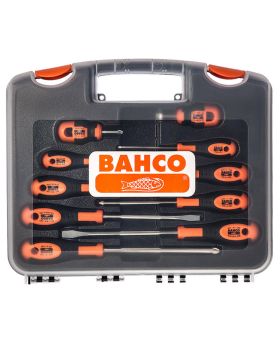 Bahco 605-10-PC Industrial Screwdriver Set-10pce