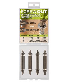 Bordo 9901-s1 Screw Out Extractor Set-4pce
