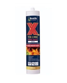 BOSTIK Industrial XTREME Fire Seal Fire Rated High Performance MSP Sealant & Adhesive-290ml Cartridge
