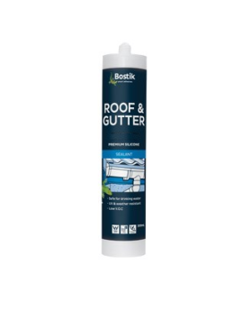 BOSTIK Industrial Roof & Gutter Silicone Sealant-300ml