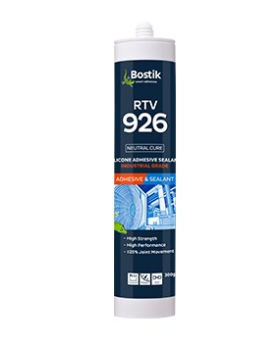 BOSTIK Industrial RTV 936 High Temperature Commercial Red Silicone Sealant-300ml