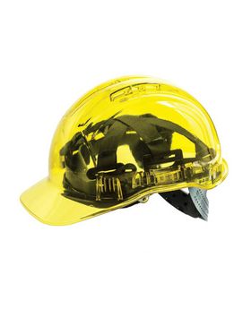 BEAVER Frontier Clear View Protective Hard Hat-Yellow CV63YE
