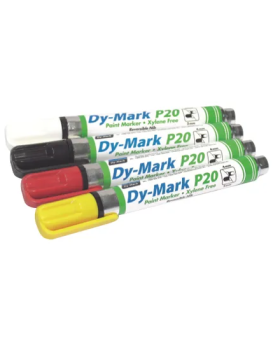 DYMARK P20 Paint Marker With Reversible Bullet/Chisel Tip