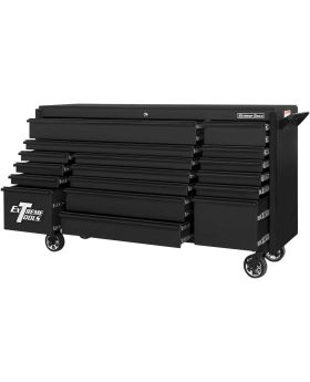 EXTREME TOOLS 72" DX Series Sumo Widebody Matte Black Roller Cabinet Tool Box-ATD