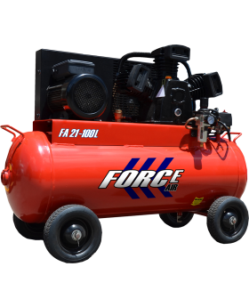 FORCE AIR FA21-100 Single Phase 110L Air Compressor  FA21W-100