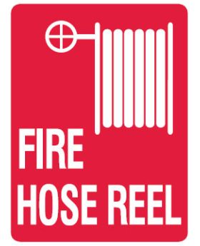 FIRE HOSE REEL SIGN 57EP