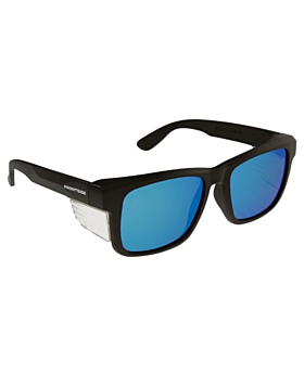 PRO CHOICE Frontside Polarised Blue Revo Lens Safety Glasses with Black Frame- 6514