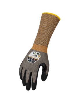 FORCE 360 Graphex Premier Extended Cuff Cut Resistant Gloves-Cut 5 Level F-FPR501