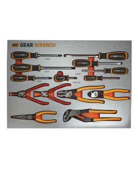 GEARWRENCH 14 PC SCREWDRIVERS & PLIERS SET IN EVA TRAY 83993