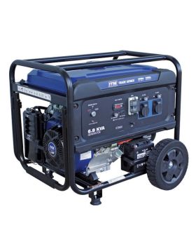 ITM 6.8kva 13hp Petrol Generator With Electric Start, Wheel & Handle Kit-Trade Series- TM510-5500
