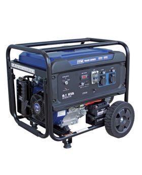 ITM 8.1kva 15hp Petrol Generator With Electric Start, Wheel & Handle Kit-Trade Series- TM510-6500