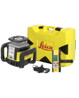LEICA Chameleon Rugby Red Beam Upgradable Construction Laser Level Kit-CLA With CLX700  LG6012284