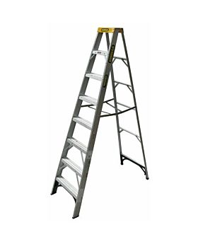 GORILLA Aluminium Industrial, A-Frame Ladder-2.4m (8ft) M008-I
