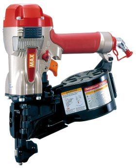 MAX Powerlite High Pressure Metal Connection Coil Nailer