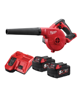 Milwaukee M18BBL 18V Cordless 3 Speed Compact Blower Kit With Contractors Bag