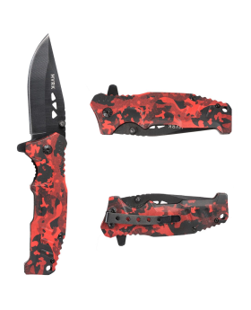 MVRK By Bordo Red Eagle EDC Folding Knife-Camo Red-JTD-ATD-FDD 
