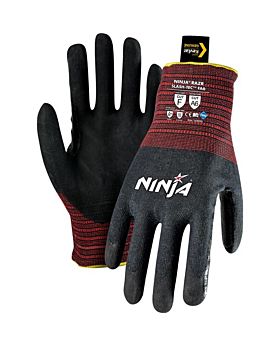 NINJA Razr Slash Tec FA6 Cut Resistant Tradie Gloves-Cut F Rated 