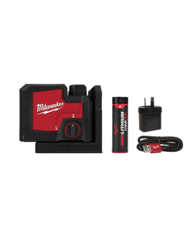 Milwaukee REDLITHIUM USB Rechargeable Point Laser Kit-L43PL-301C