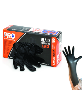 PROCHOICE Extra Heavy Duty Nitrile Gloves -Medium-100Pack MDNPFHD-M