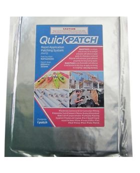 QUICKPATCH Self Adhesive Repair Patch - SMALL  75mm x 150mm QPS