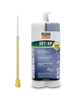SIMPSON STRONG-TIE  SETXP22 High Performance Seismic Rated Epoxy Chemical Injection System-650ML