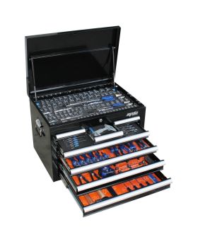 SP Tools sp50123 254pce Metric/SAE Custom Series Tool Kit In Full Depth Top Chest
