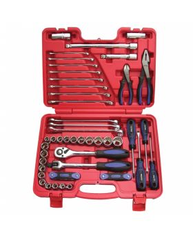 SP Tools SP51205 60pce Metric/SAE Tool Kit in X-Case