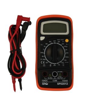 SP Tools SP62012  Electrical Digital Multimeter CAT II 600v