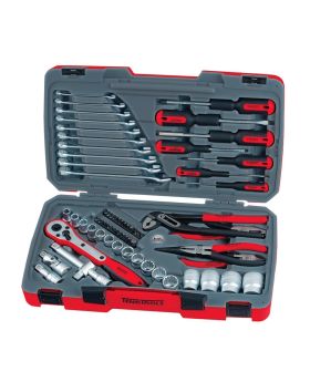 Teng Tools 1/2" Drive 68 Piece Tool Kit-Sockets,Spanners,Screwdrivers, Pliers - BD