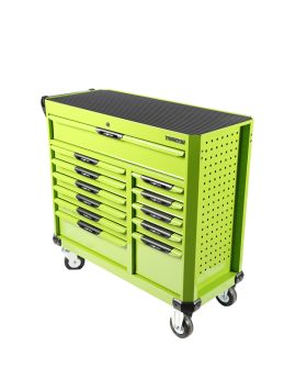 TYPHOON Widebody Roller Chest Cabinet-12Drawer-Hyper Green -ATD