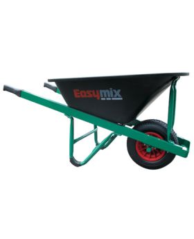 EASYMIX w800p Contractors Poly Tray WheelBarrow