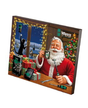 WERA Christmas Advent Calendar Mini Tool Kit -WER136605 