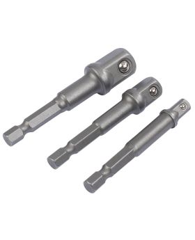 Draper Tools 1/4 Hex. x 1/4 and 3/8 Square Drive Adaptors DRA00005