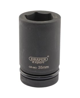Draper Tools Expert 35mm 1 Square Drive Hi-Torq&#174; 6 Point Deep Impact Socket DRA05149