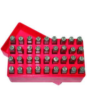KC PRO AM 36PC 5MM LETTER & NUMBER PUNCH SET KC10070