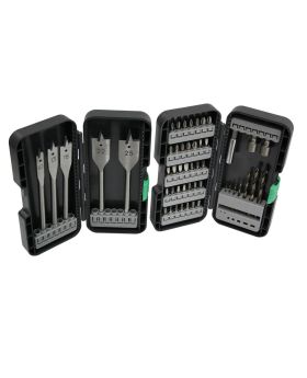 Hitachi 115006 Screwdriver Bit Set With Bonus Spade Set-45pce
