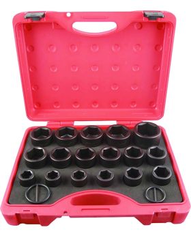 KC Tools 11709 17 PIECE 3/4" DRIVE IMPACT SOCKET SET