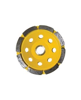 ICCONS POWERS RIDGEBACK Diamond Single Row Concrete Grinding Cup-100mm PGCSR100