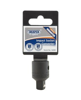 Draper Tools Expert 1/2(F) x 3/8(M) Impact Socket Converter DRA14099