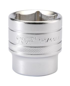 Draper Tools 1/2 Square Drive 6 Point Imperial Socket (1.1/4) DRA16639