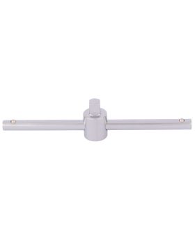 Draper Tools 1/4 Square Drive Satin Chrome Sliding T Bar DRA16786